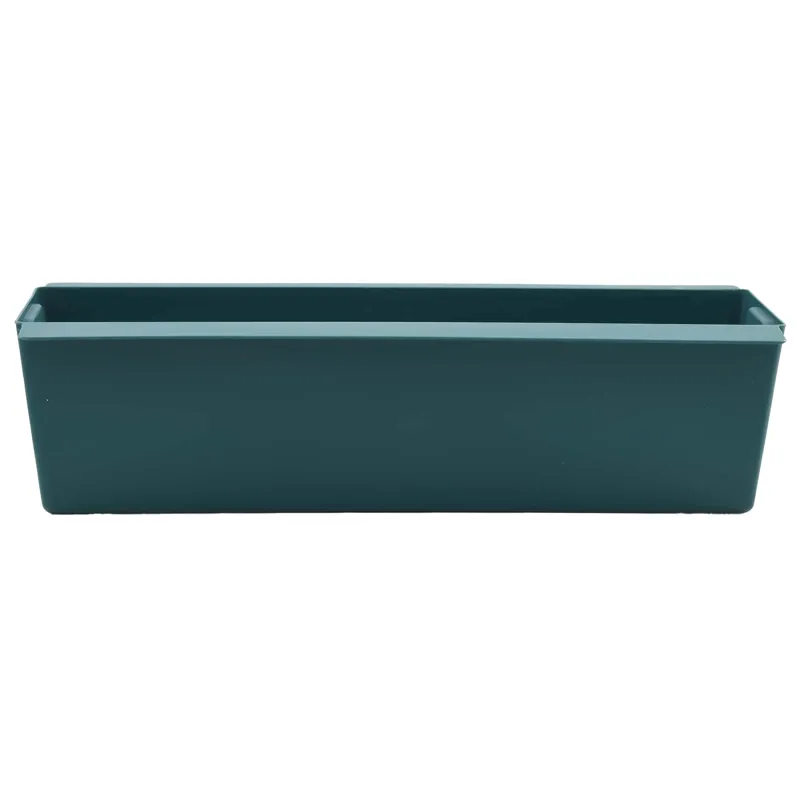 Gėlių dėžės Euro paletėms 24 pcs Žalia 36 x 13,5 x 9,5 cm