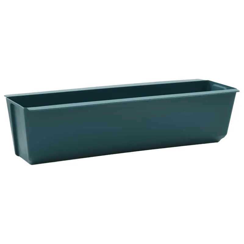 Gėlių dėžės Euro paletėms 24 pcs Žalia 36 x 13,5 x 9,5 cm