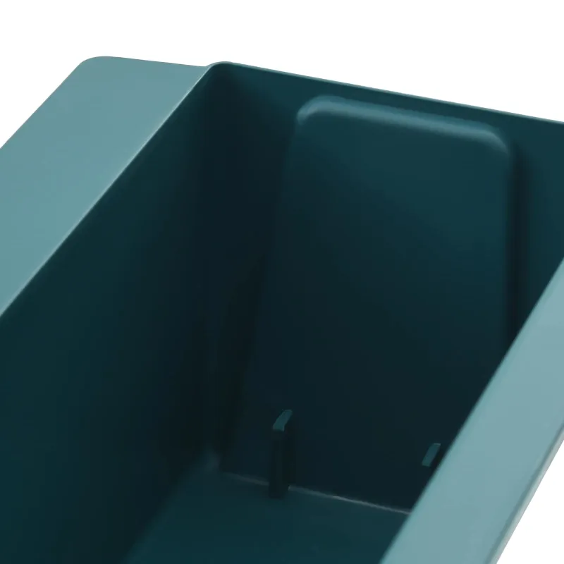 Gėlių dėžės Euro paletėms 24 pcs Žalia 36 x 13,5 x 9,5 cm