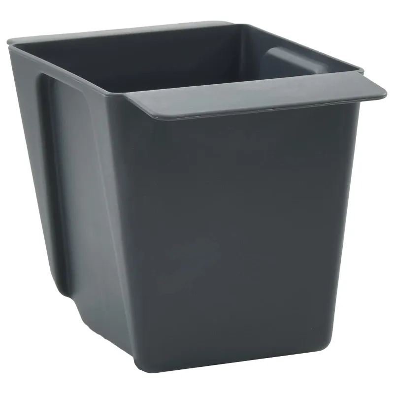 Gėlių dėžės Euro paletėms 12 pcs Pilka 13,5 x 9 x 9,5 cm
