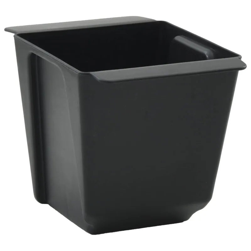 Gėlių dėžės Euro paletėms 24 pcs Juoda 13,5 x 9 x 9,5 cm