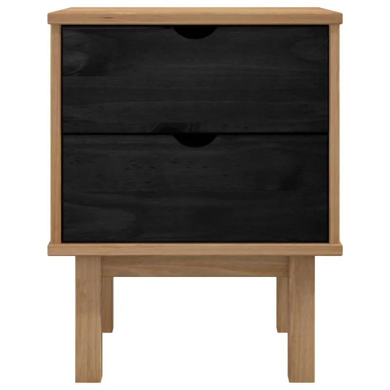 Naktinis staliukas OTTA Juoda 45 x 39 x 57 cm