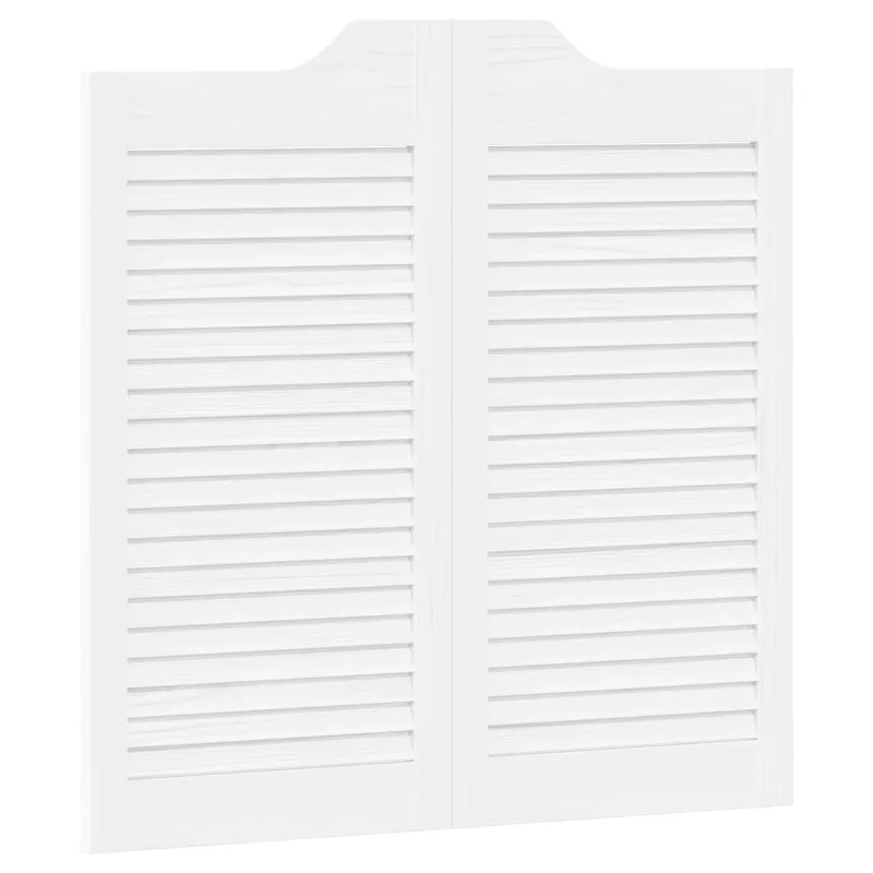 Sukamosios durys Balta 80 x 40 cm Pušies medienos masyvas