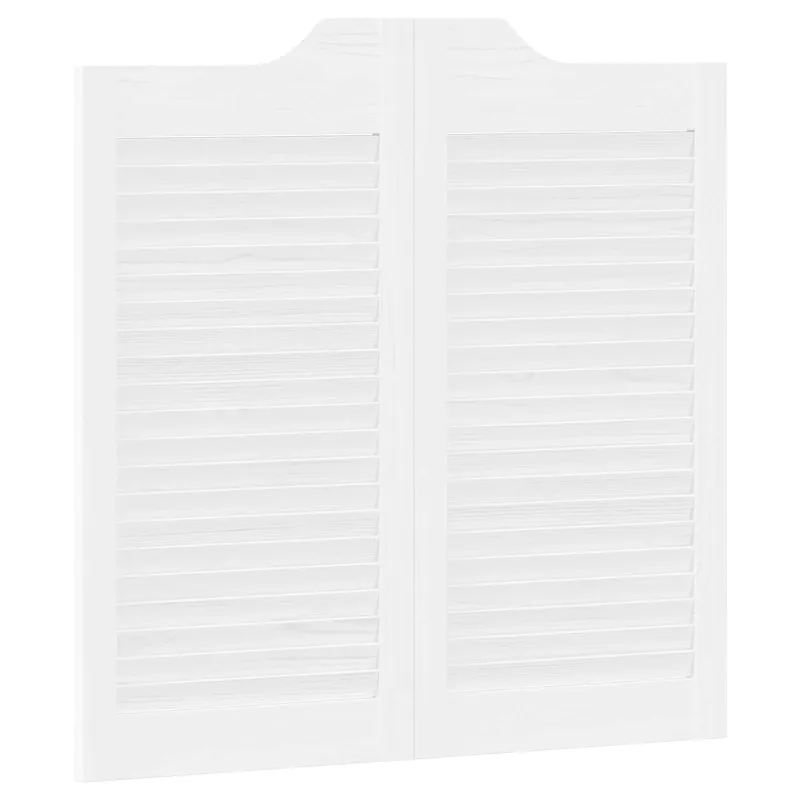 Sukamosios durys Balta 80 x 40 cm Pušies medienos masyvas