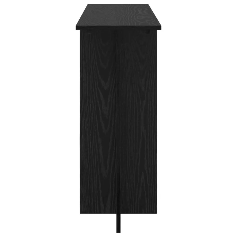 Konsolinis stalas Juodojo ąžuolo 100 x 30 x 75 cm