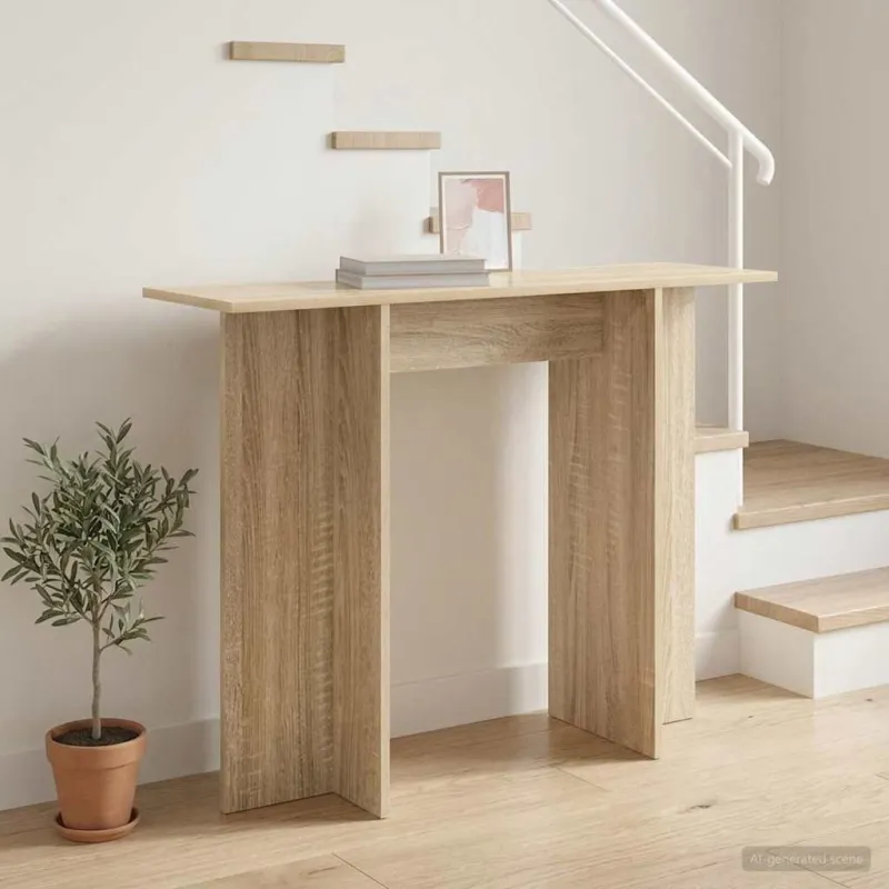Konsolinis stalas Sonoma ąžuolas 100 x 30 x 75 cm