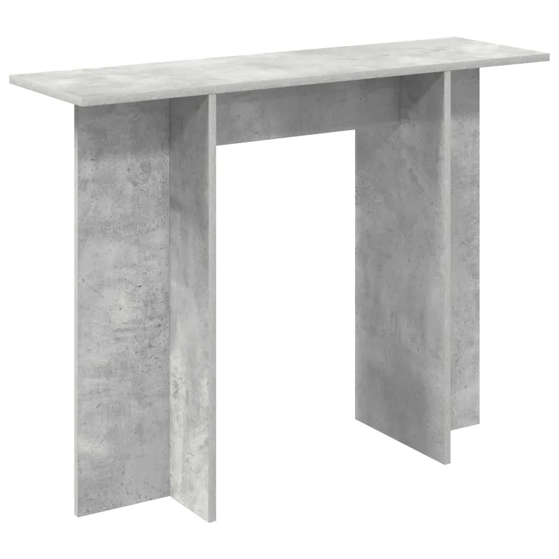 Konsolinis stalas Betono pilka 100 x 30 x 75 cm