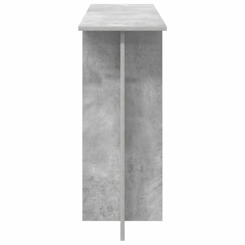 Konsolinis stalas Betono pilka 100 x 30 x 75 cm