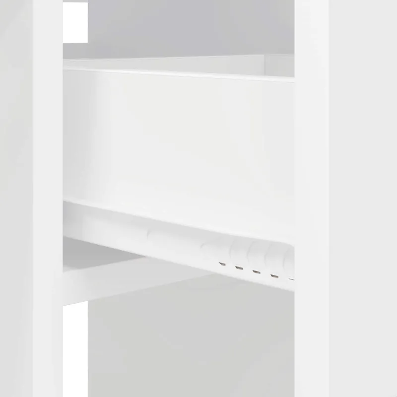 Valgomojo stalas 115 x 70 x 75 cm Apdirbta mediena Balta