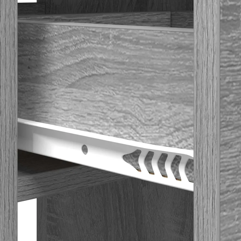 Valgomojo stalas 115 x 70 x 75 cm Apdirbta mediena Pilka Sonoma