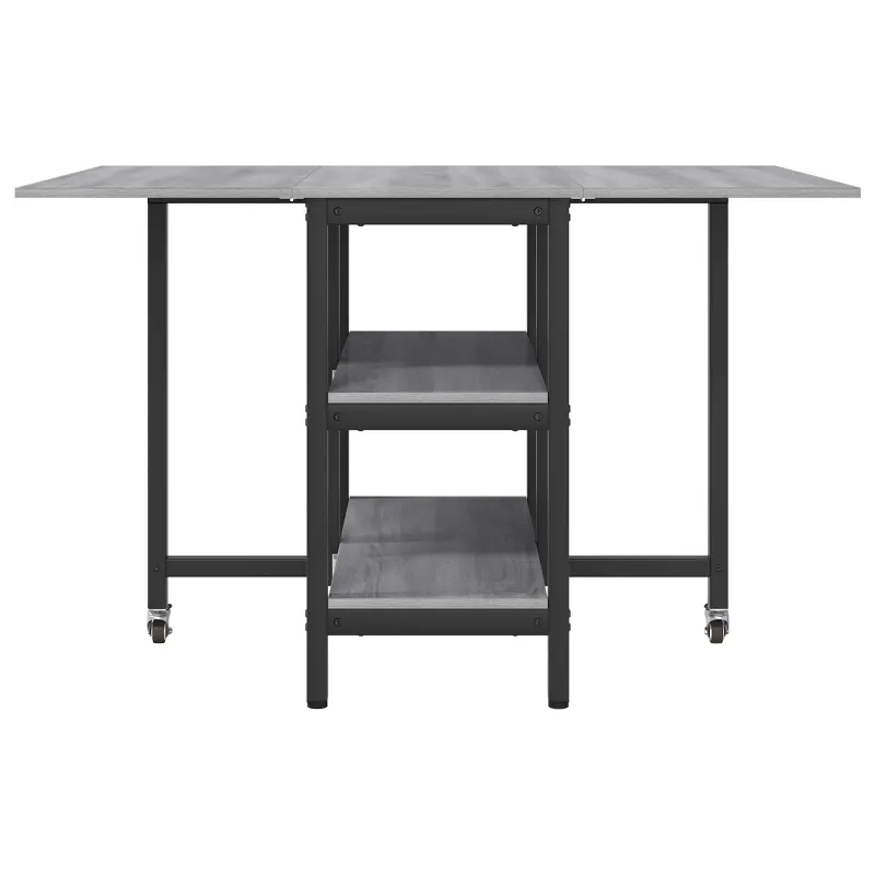 Valgomojo stalas 122 x 80 x 76,5 cm Apdirbta mediena