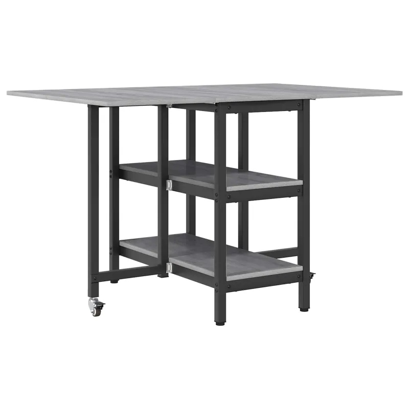 Valgomojo stalas 122 x 80 x 76,5 cm Apdirbta mediena