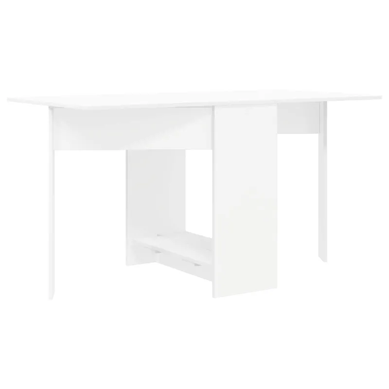 Valgomojo stalas 138 x 70 x 73,5 cm Apdirbta mediena Balta