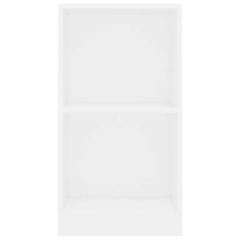 Lentyna knygoms, baltos spalvos, 40x24x75cm, apdirbta mediena