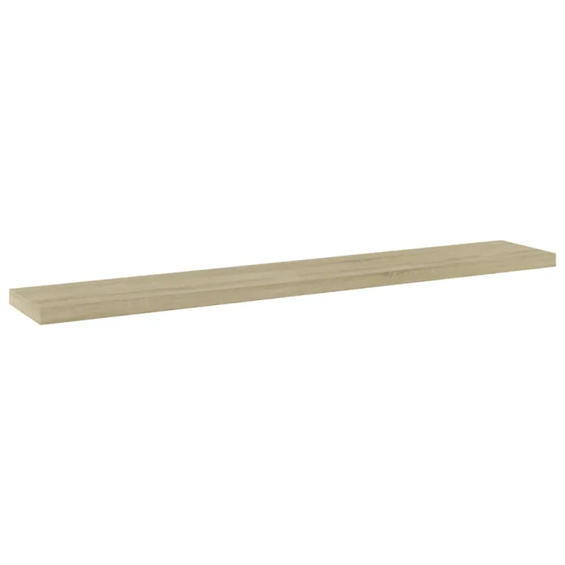 Knygų lentynos plokštės, 4vnt., ąžuolo, 60x10x1,5cm, MDP