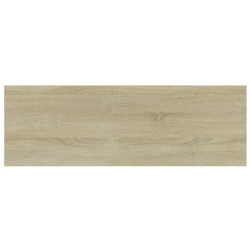 Knygų lentynos plokštės, 4vnt., ąžuolo, 60x20x1,5cm, MDP