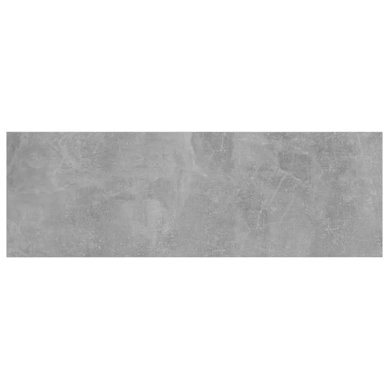 Knygų lentynos plokštės, 4vnt., betono pilkos, 60x20x1,5cm, MDP