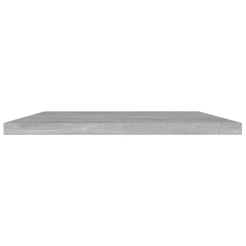 Knygų lentynos plokštės, 4vnt., betono, 100x20x1,5cm, MDP