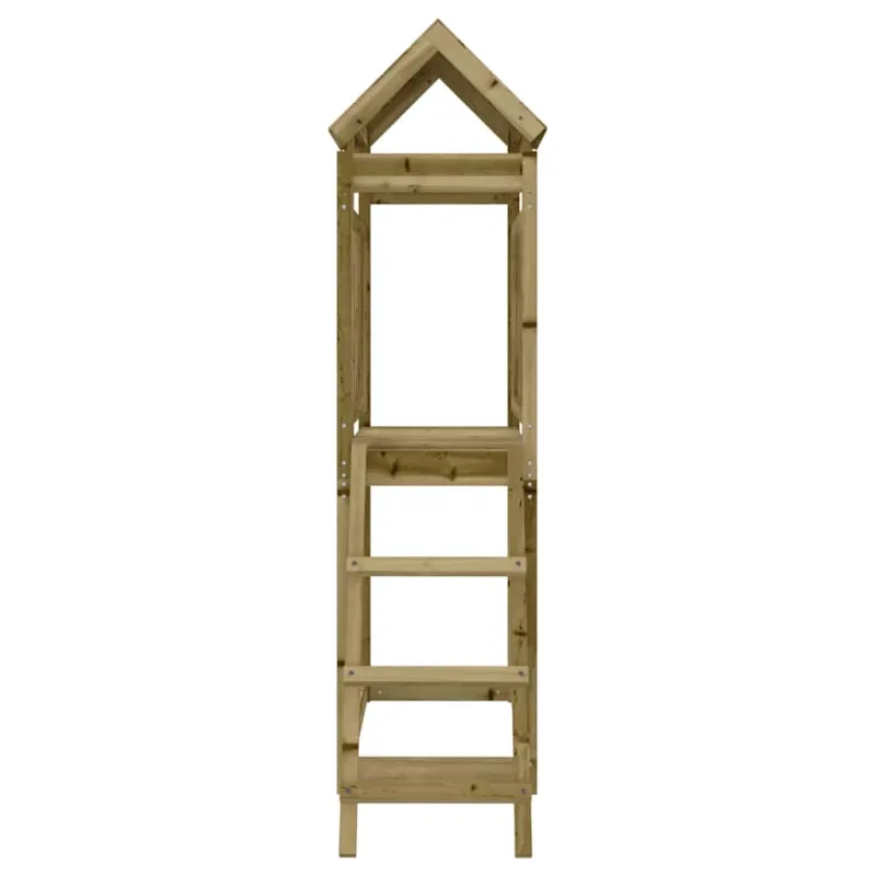 Lauko žaidimų aikštelės komplektas, 53x110x214cm, pušis