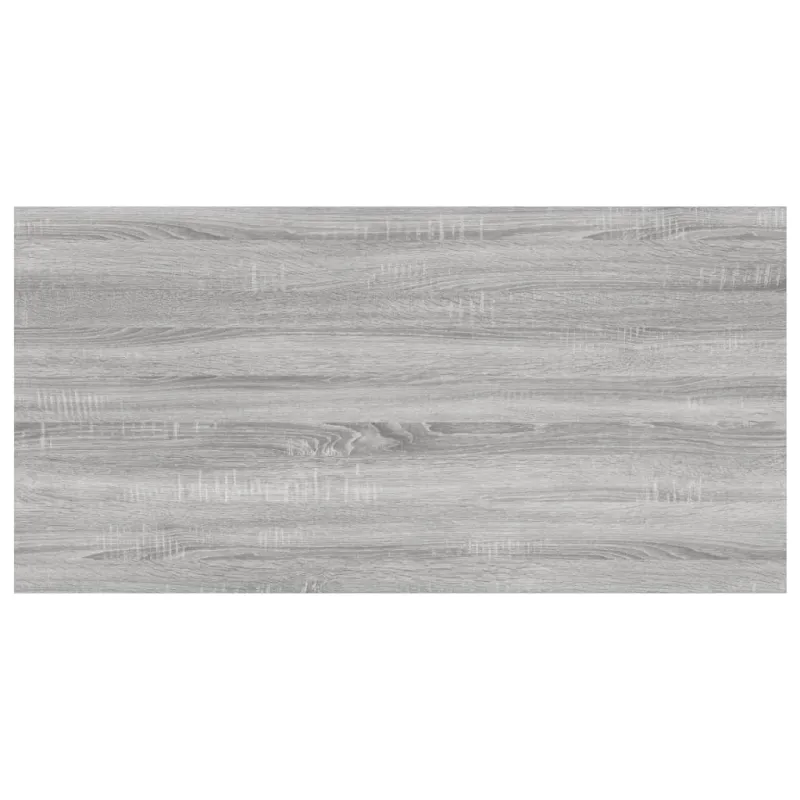 Sieninės lentynos, 4vnt., pilkos ąžuolo, 60x30x1,5cm, mediena