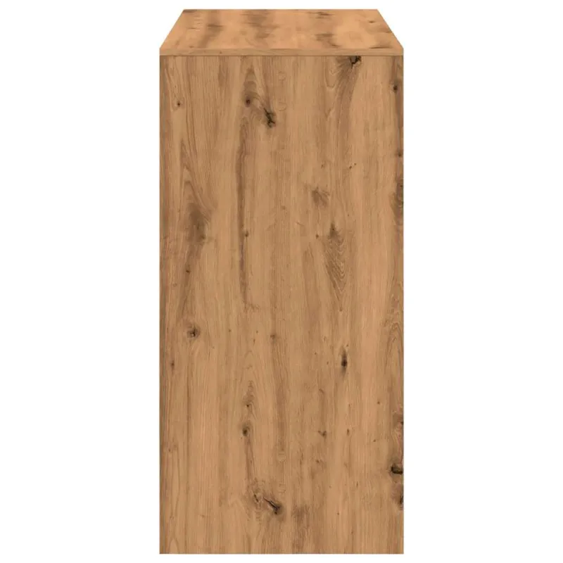 Baro stalas, artisano ąžuolo, 102x50x103,5cm, apdirbta mediena