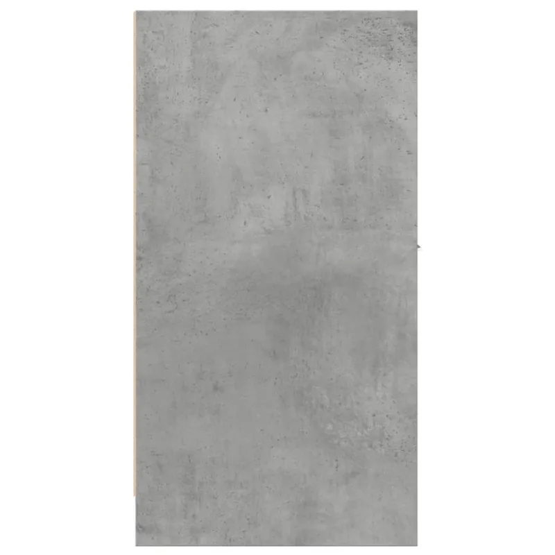 Vaistų spintelė, betono pilkos spalvos, 30x41x77,5cm, mediena