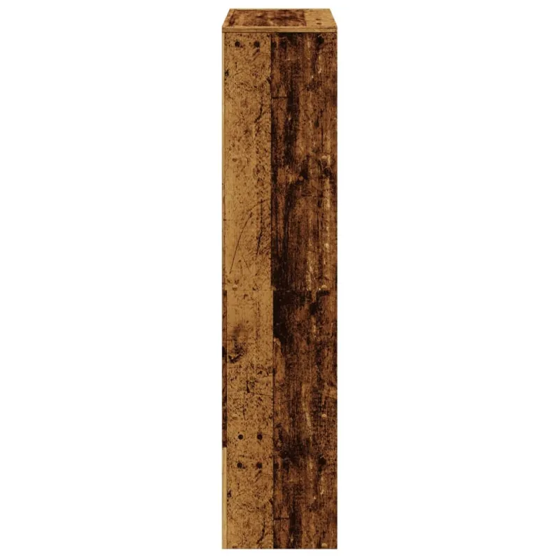 Pertvara/knygų spinta, medienos, 131,5x29x131,5cm, 4 aukštų