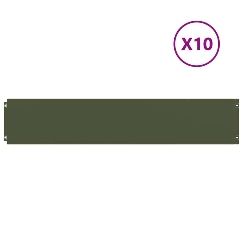 vejos apvadai 10 vnt Olive Green šaltai valcuotas plienas