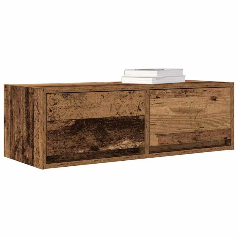 Televizoriaus spintelės, 2vnt., medienos, 80x31x25,5cm, mediena