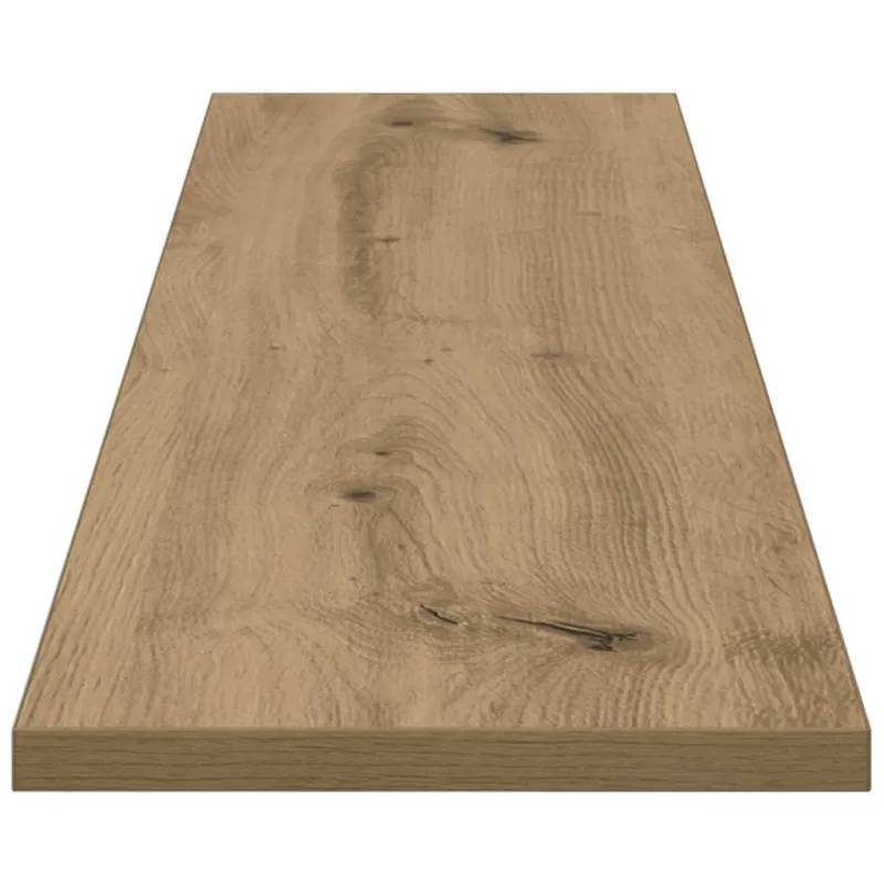 Knygų lentyna 4 pcs Ruda 100 x 20 x 1,5 cm Apdirbta mediena