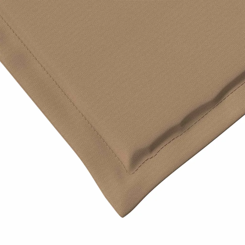 Sėdynių pagalvėlės 2 pcs Taupe 47 x 36 x 2 cm Poliesteris