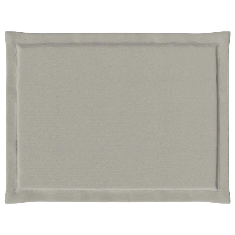 Sėdynių pagalvėlės 2 pcs Šviesiai pilka 47 x 36 x 2 cm