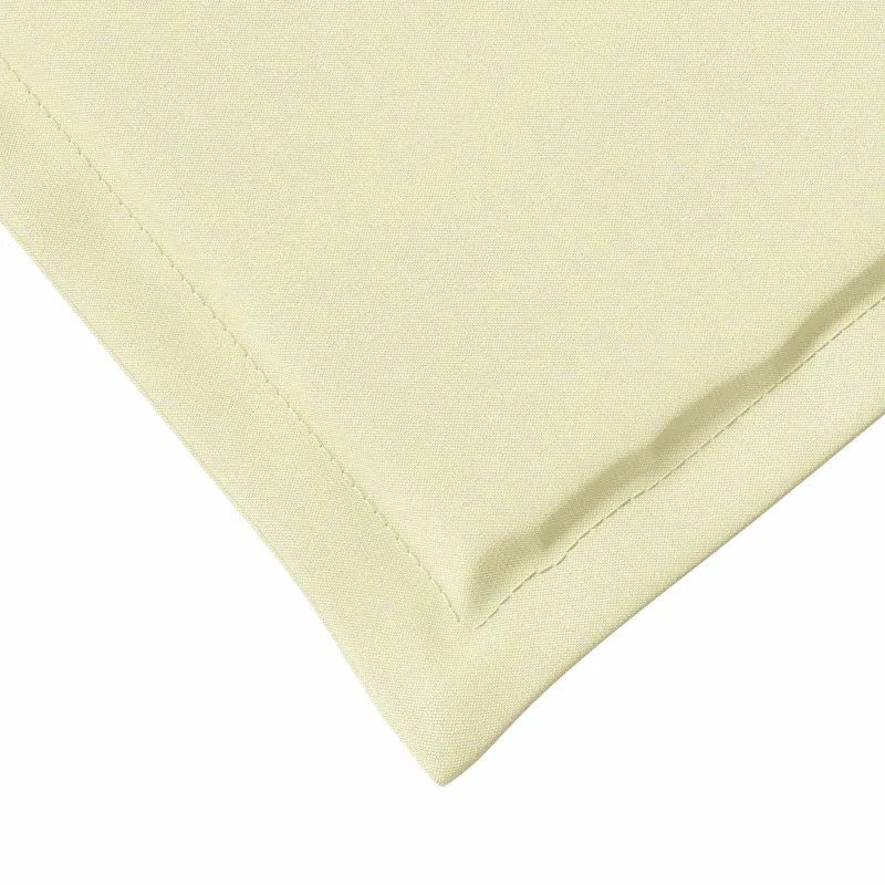Sėdynių pagalvėlės 4 pcs Kreminė 47 x 36 x 2 cm Poliesteris