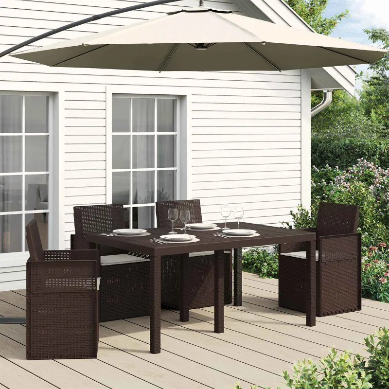 Sėdynių pagalvėlės 4 pcs Šviesiai pilka 47 x 36 x 2 cm