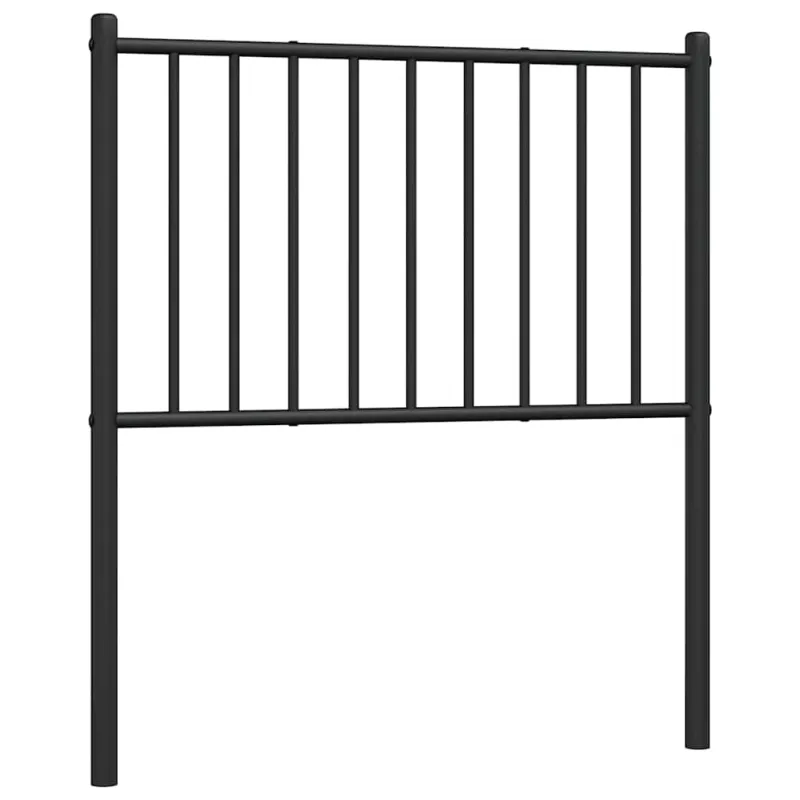 Metalinis pakaitinis galvūgalis, juodos spalvos, 75cm