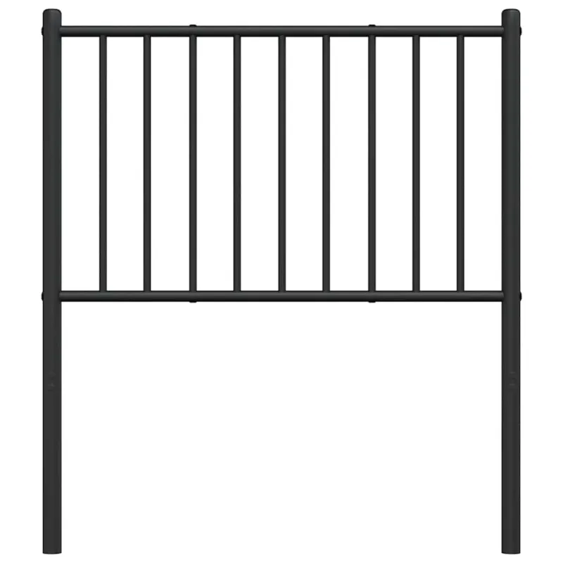 Metalinis pakaitinis galvūgalis, juodos spalvos, 75cm