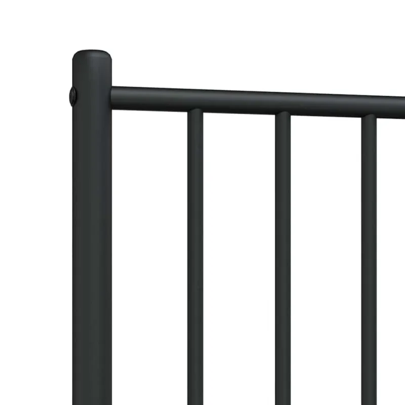 Metalinis pakaitinis galvūgalis, juodos spalvos, 75cm