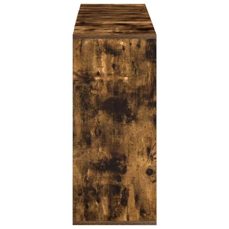Šoninė spintelė, dūminio ąžuolo, 120x30x75cm, apdirbta mediena