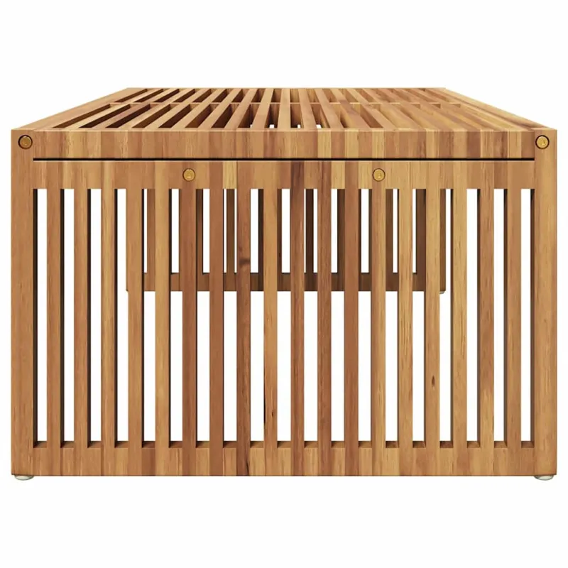 Sodo šoninis stalas Ruda 110 x 55 x 35,5 cm Kieto teka medžio