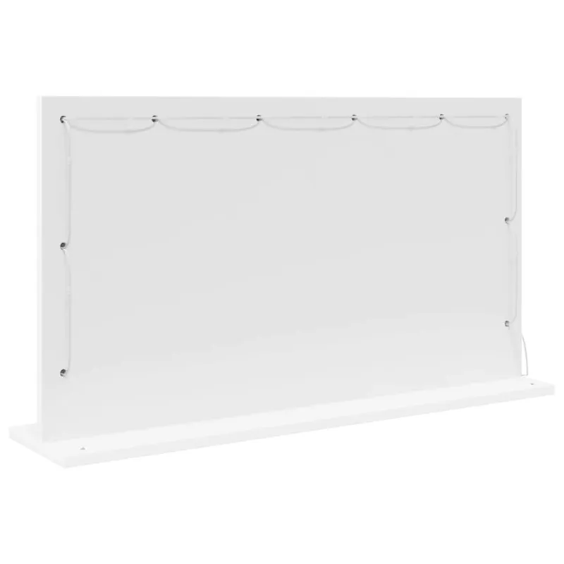 Kosmetinis veidrodis Stačiakampio Balta 80 x 45 x 18 cm