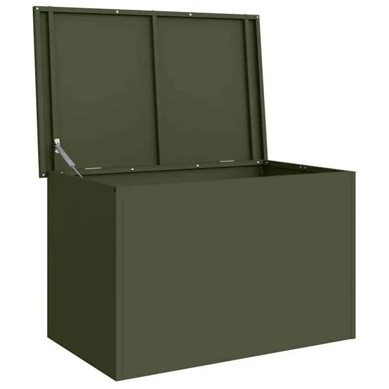 Lauko saugojimo dėžė Alyvuogių žalia 80 x 50,5 x 50 cm Plienas