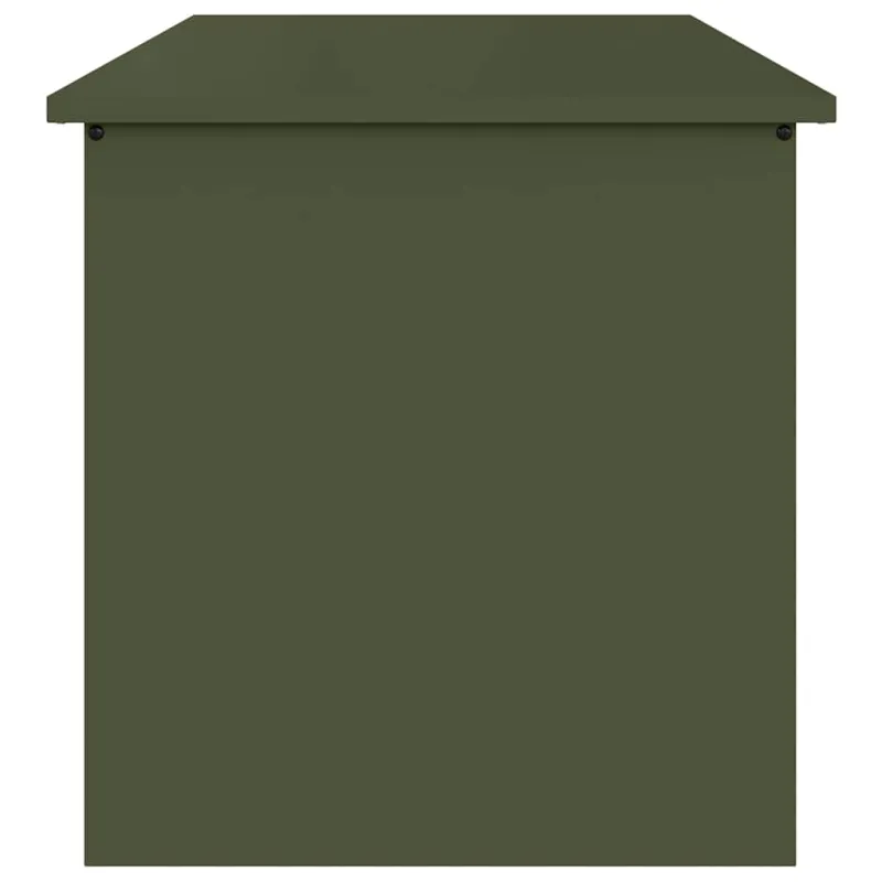 Lauko saugojimo dėžė Alyvuogių žalia 80 x 50,5 x 50 cm Plienas