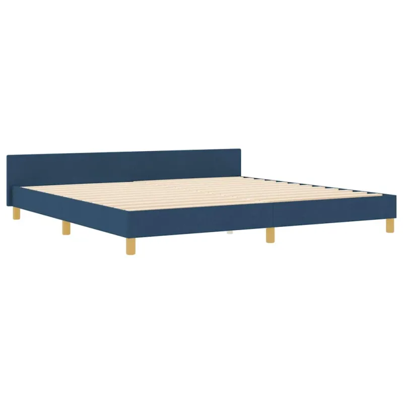Lovos rėmas su galvūgalio Mėlyna 200 x 200 cm audinys