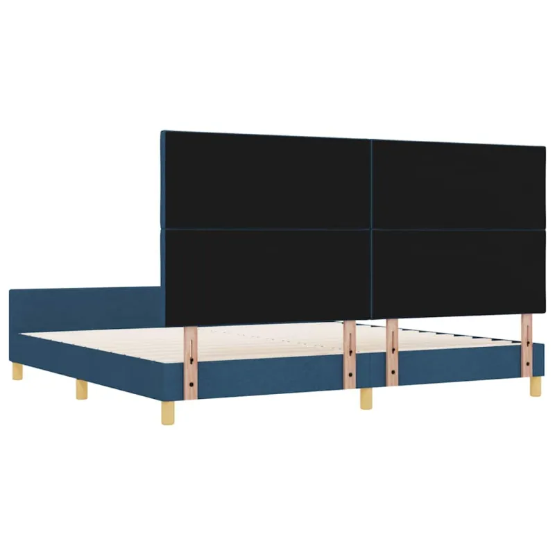 Lovos rėmas su galvūgalio Mėlyna 200 x 200 cm audinys