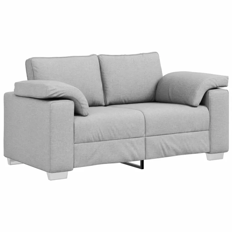Dvivietė sofa Debesų pilka 160 cm audinys