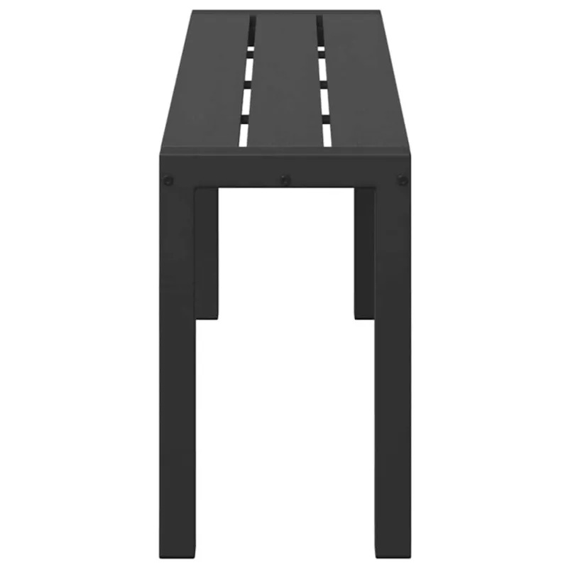 Sodo suolas Juoda 100 x 28 x 45cm Plienas