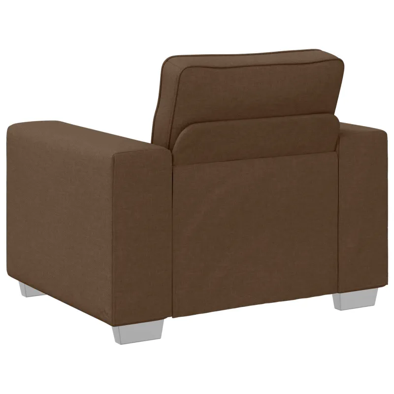 Sofa 3 pcs Ruda 219 x 80 x 82 cm Lino mišinio audinys