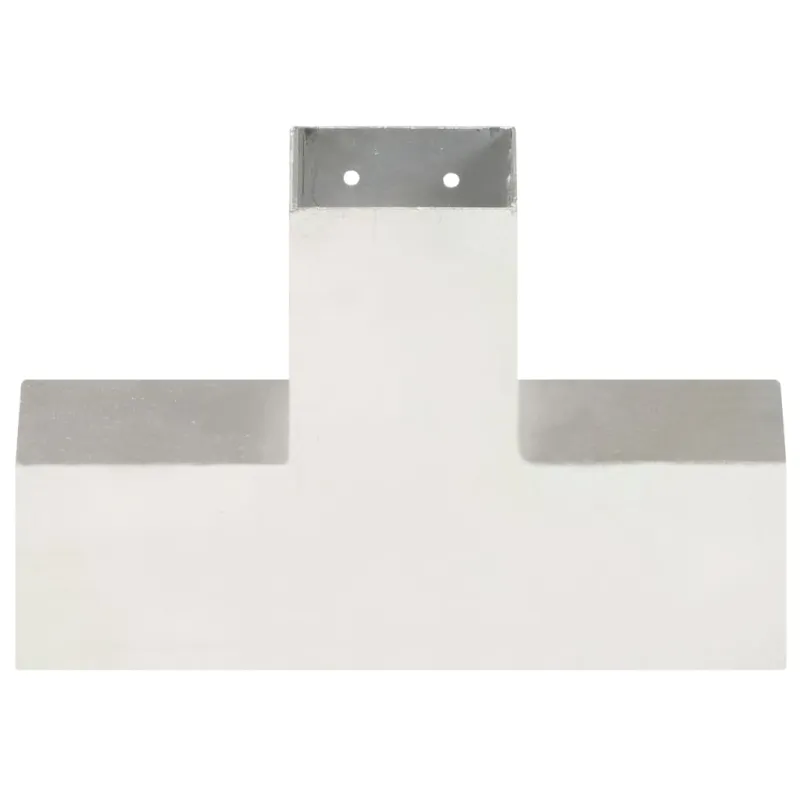Stulpo sujungimas, 81x81mm, galvanizuotas metalas, X formos