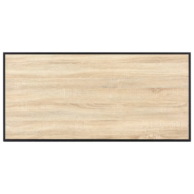Valgomojo stalas, ąžuolo spalvos, 120x60x75cm, MDF