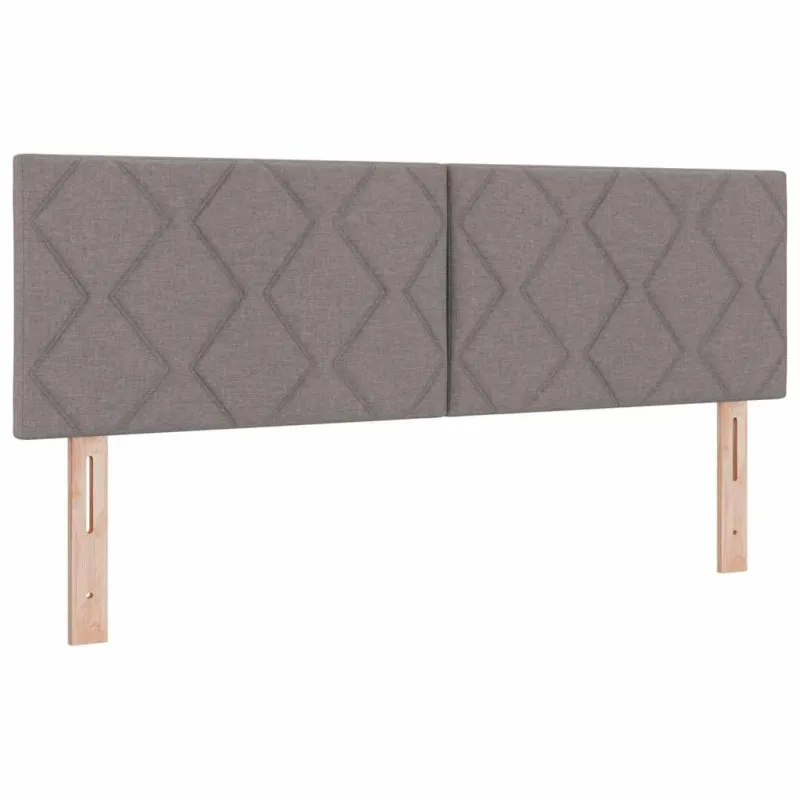 Kiemas lova su čiužiniu Tortora 190 x 140 cm audinys